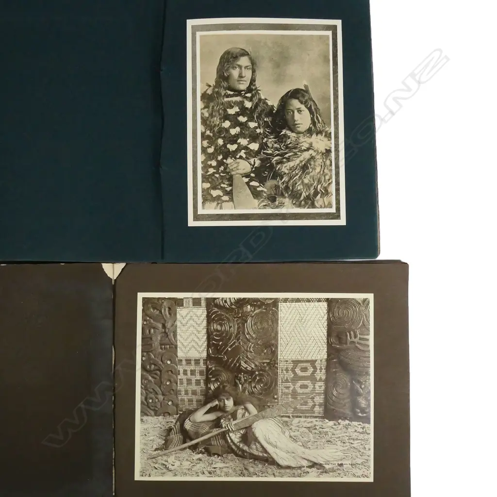 An album 'Māori Studies' Twelve 'Permanent Carbonette Photos' Image 1++