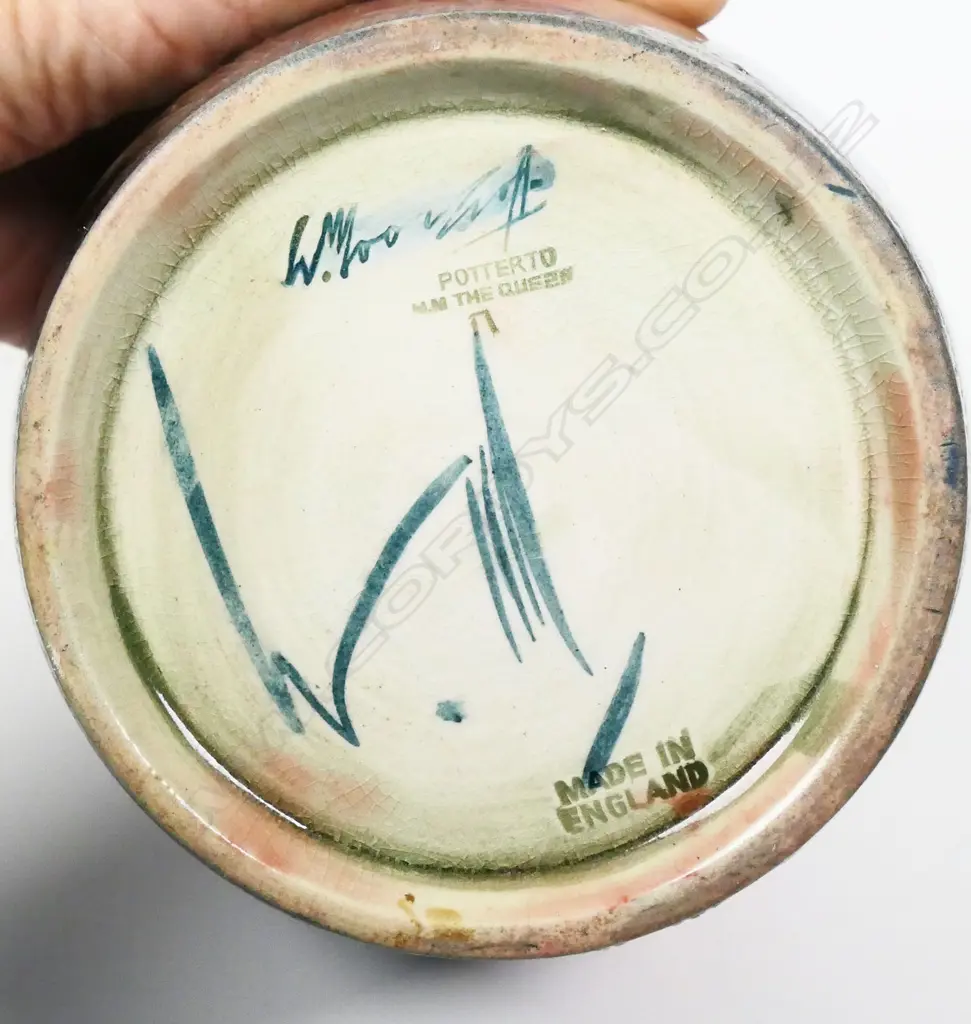 Walter Moorcroft flambe 'African Lily' vase, Image 1++