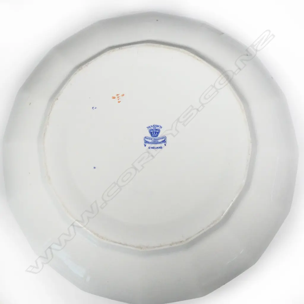 An uncommon large c.1900 Mason's Ironstone 'Regency' toilet jug and basin, Image 1++