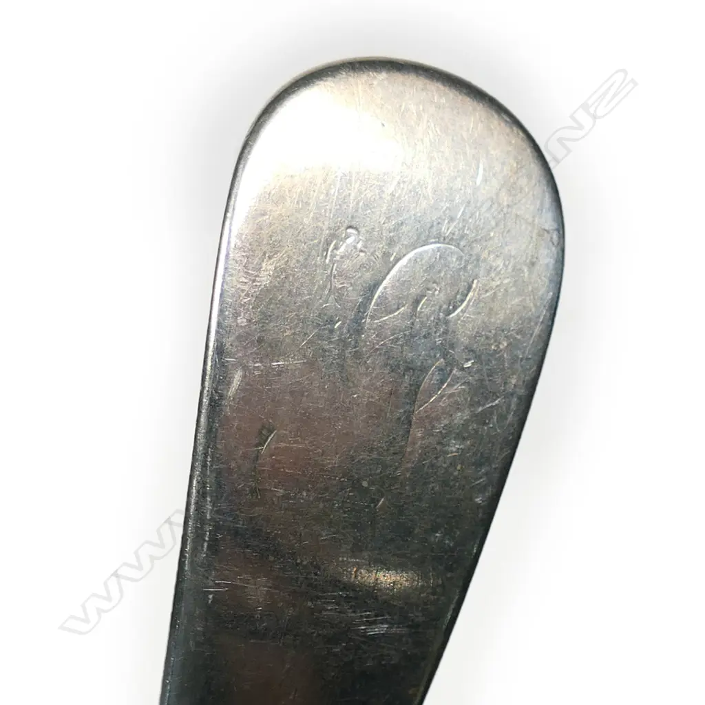 Seven Georgian silver tablespoons, Image 1++