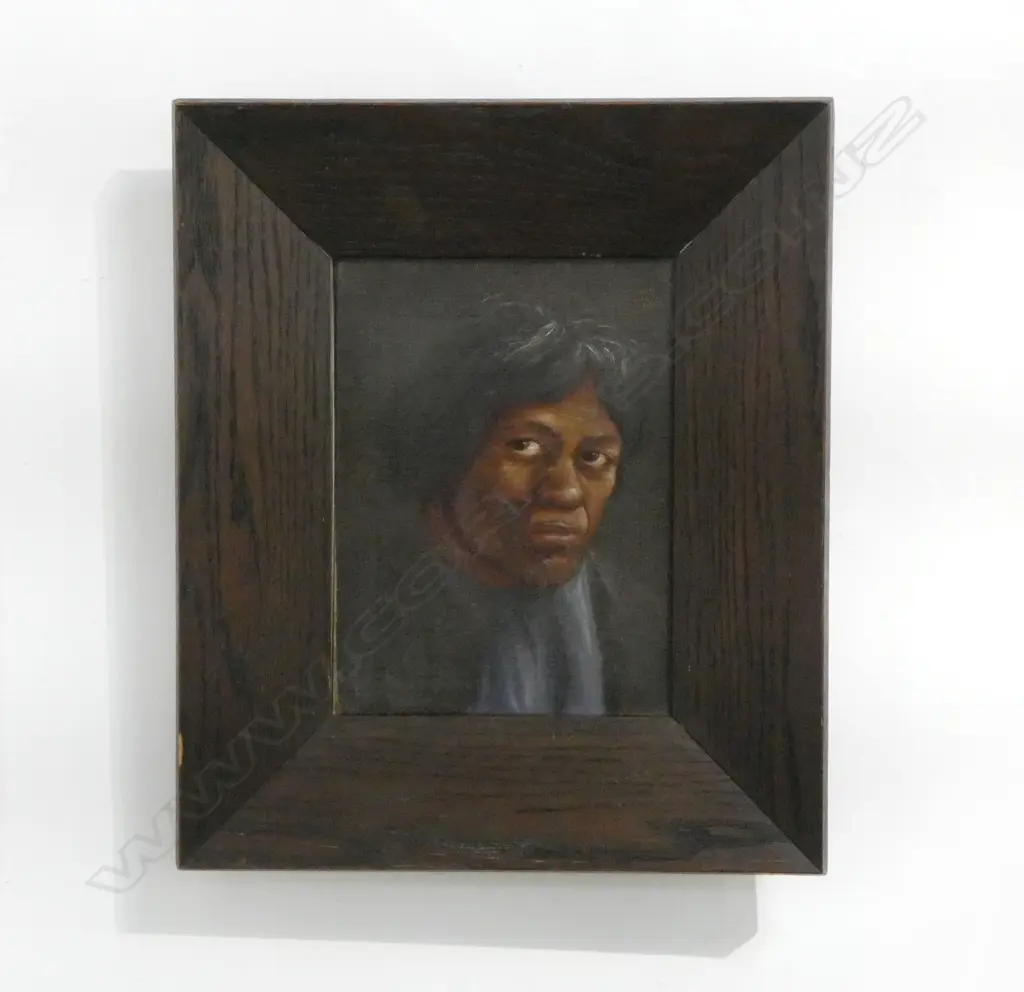 Vera Cummings (NZ 1891-1949) Māori Woman with Pipe, Image 1++