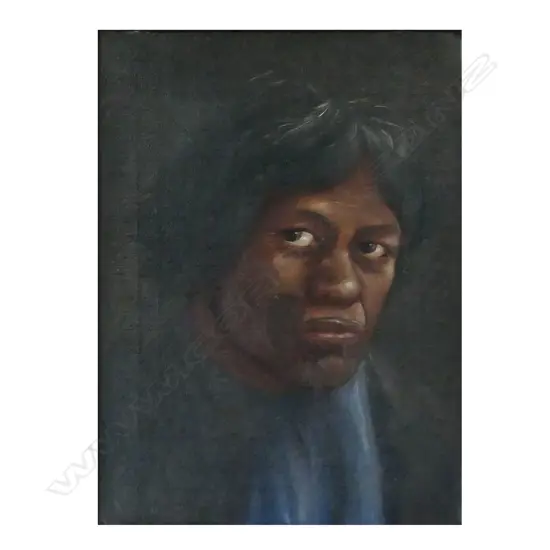 Vera Cummings (NZ 1891-1949) Māori Woman with Pipe,