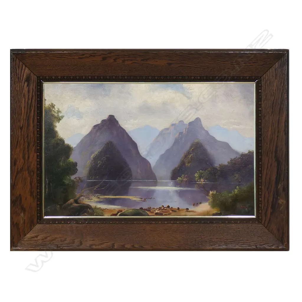 Henry William Kirkwood (1824-1925) 'Milford Sound', Image 1++