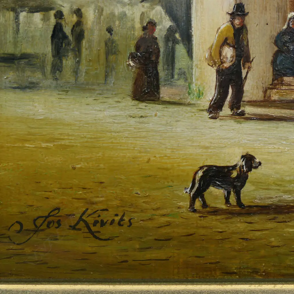 Jos Kivits (b.1945) 'Dutch Township', Image 1++