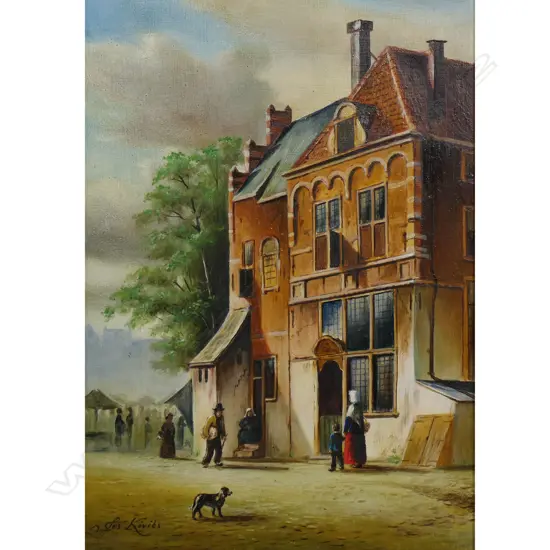 Jos Kivits (b.1945) 'Dutch Township',