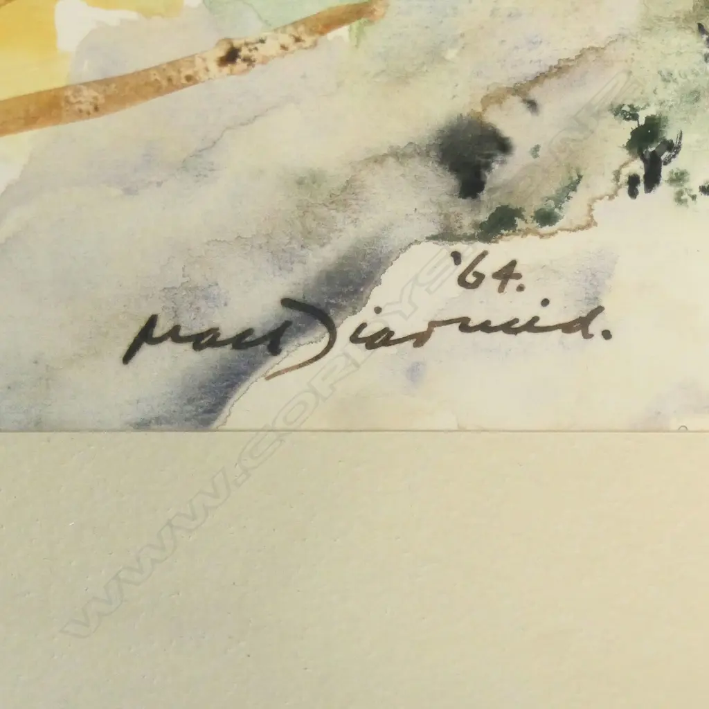 Douglas MacDiarmid (1922-2020) Abstract Composition, Image 1++