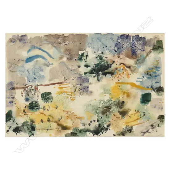 Douglas MacDiarmid (1922-2020) Abstract Composition,