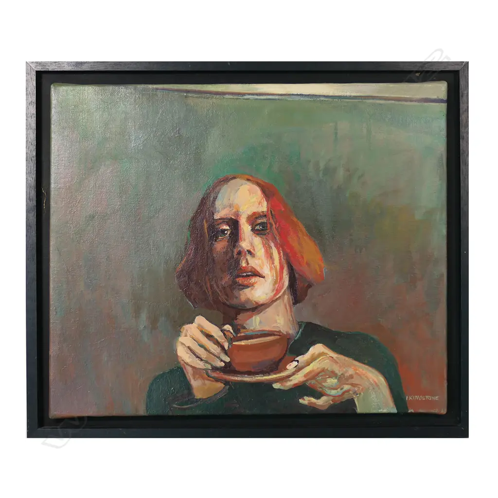 Ian Kingstone (1942-) 'The Poet', Image 1++