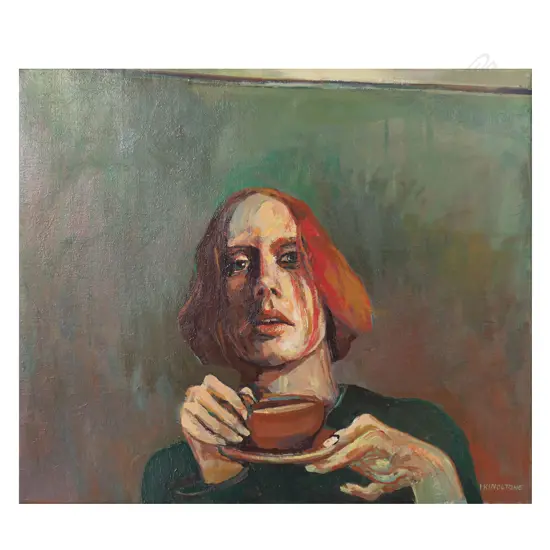 Ian Kingstone (1942-) 'The Poet',