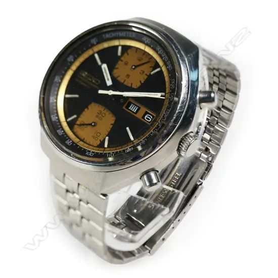 a 1970's Seiko chronograph John Player Special gent's wristwatch,