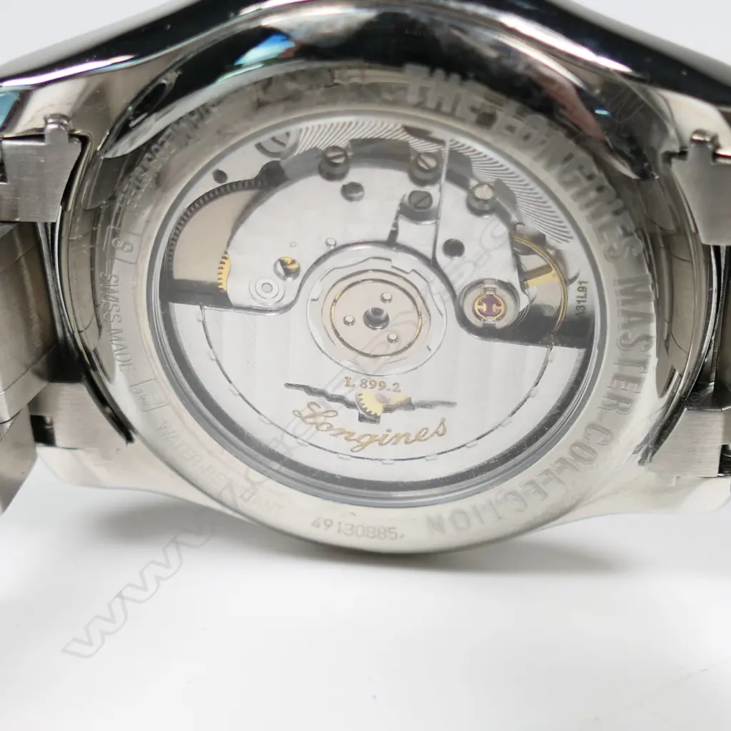 Longines 2023 Master Collection Moonphase gent’s wristwatch with box and papers, Image 1++