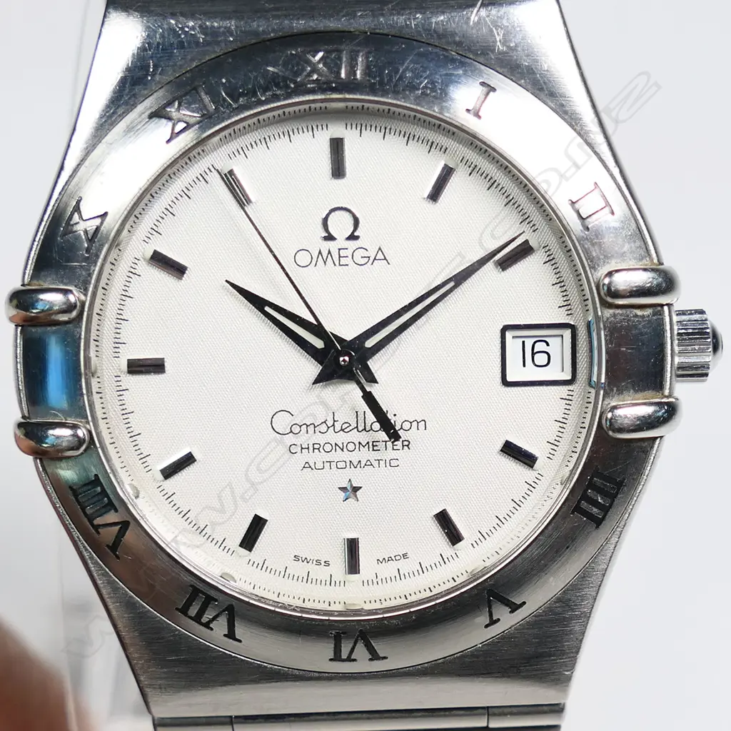 An Omega Constellation gent’s stainless-steel wristwatch, Image 1++