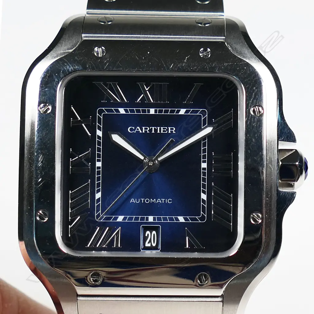 A 2023 Cartier Santos De Cartier gent's wristwatch, Image 1++