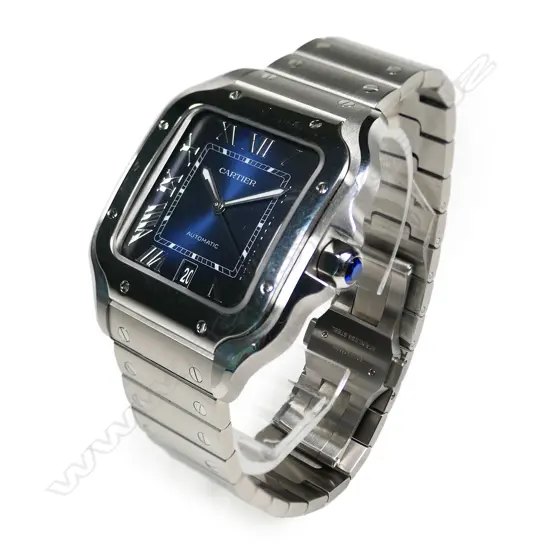 A 2023 Cartier Santos De Cartier gent's wristwatch,