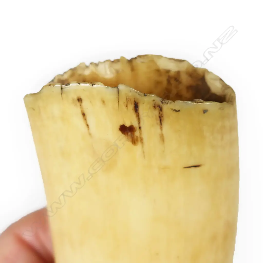 A 19thC scrimshaw whales tooth, Image 1++