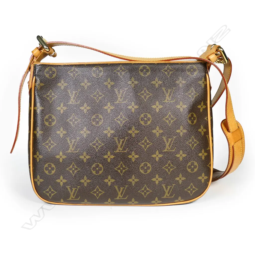 Louis Vuitton brown monogram Hudson GM cross-body bag, Image 1++