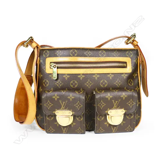 Louis Vuitton brown monogram Hudson GM cross-body bag,