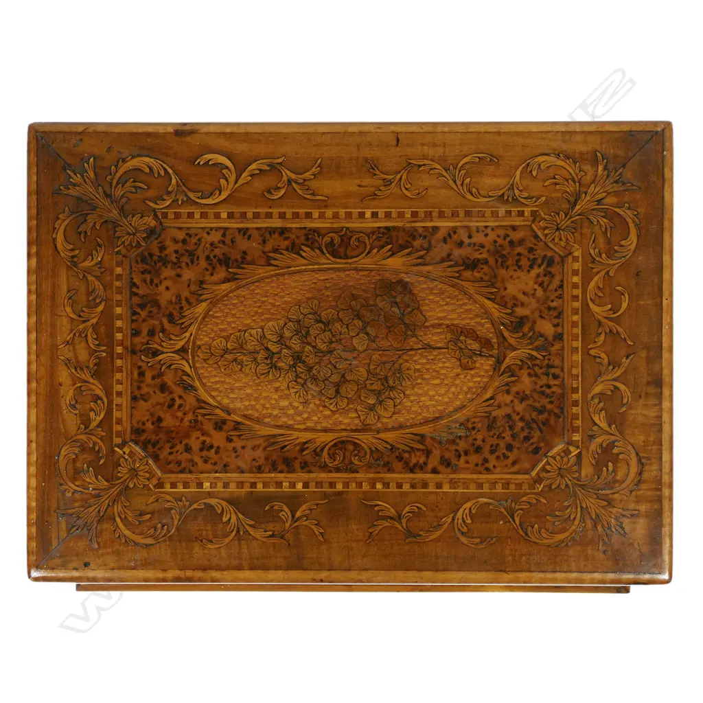 A New Zealand native timber handkerchief box by Anton Seuffert, Image 1++