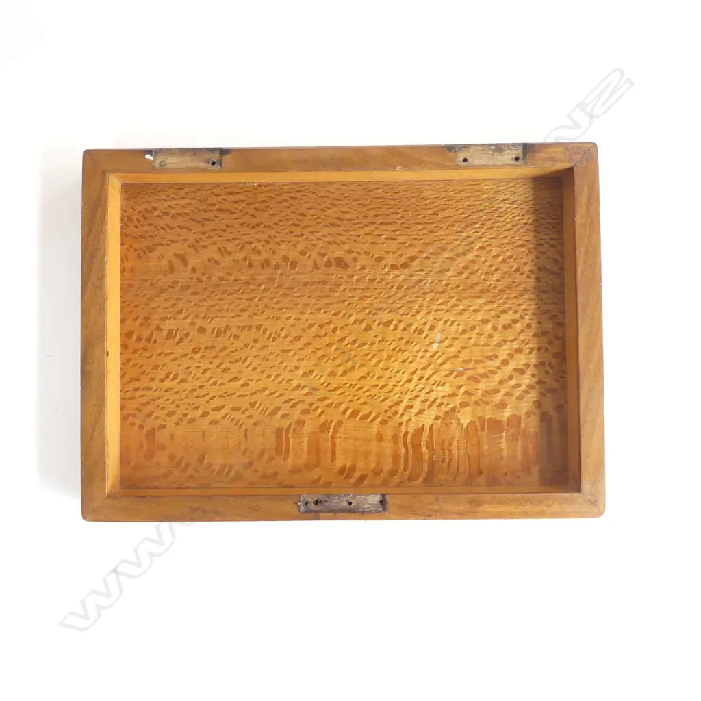 A New Zealand native timber handkerchief box by Anton Seuffert, Image 1++
