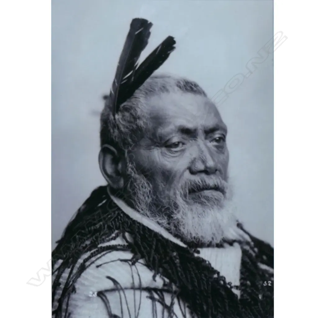 William Partington (NZ 1854-1940) 'Para Hiruharama or Hamarama of Otoko' Image 1++