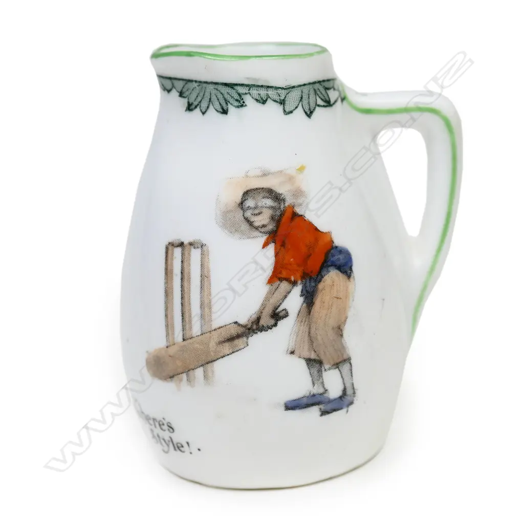 A Royal Doulton 'The All Black Team' miniature jug, Image 1++