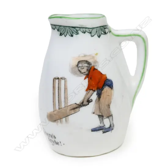 A Royal Doulton 'The All Black Team' miniature jug,