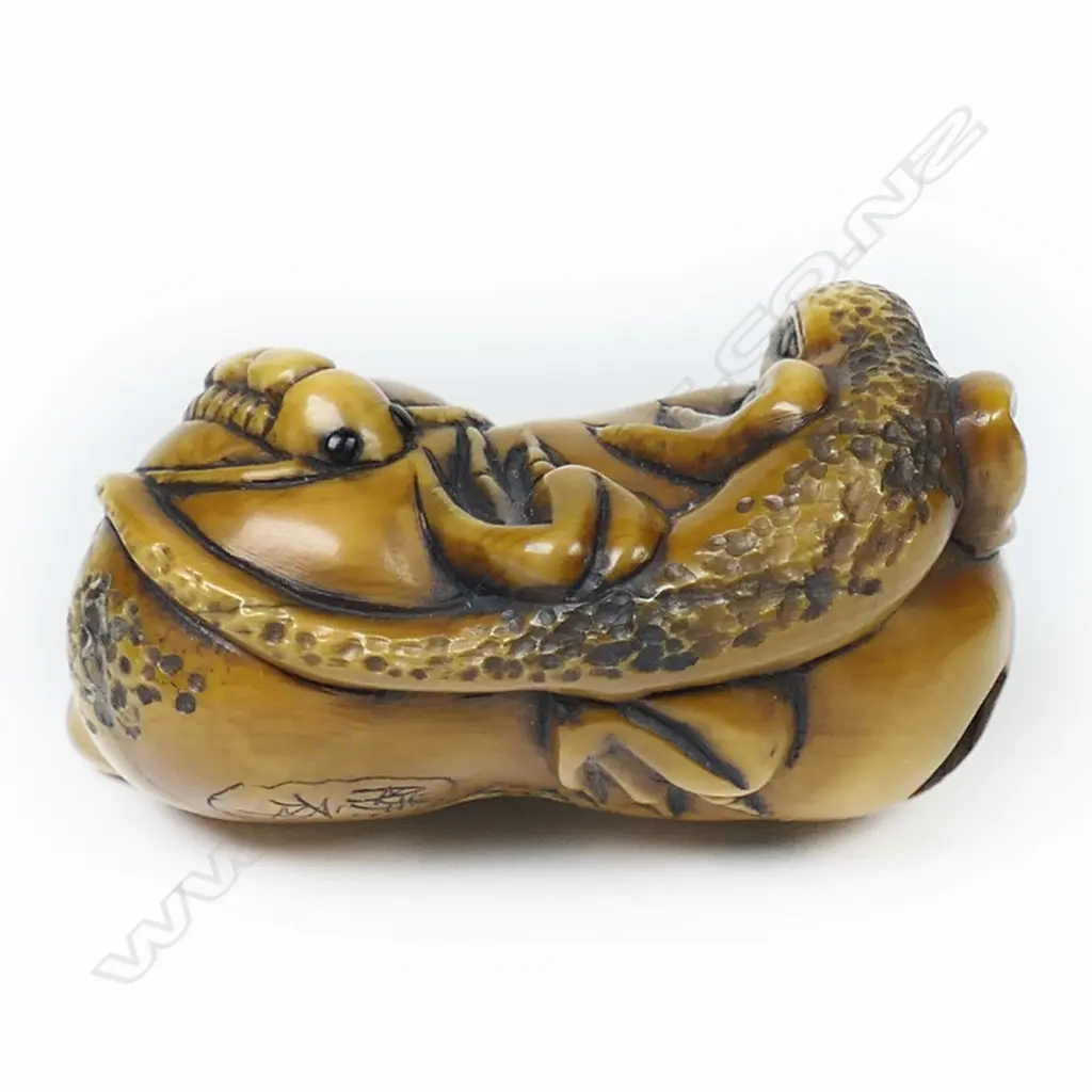 An ivory netsuke study, Image 1++
