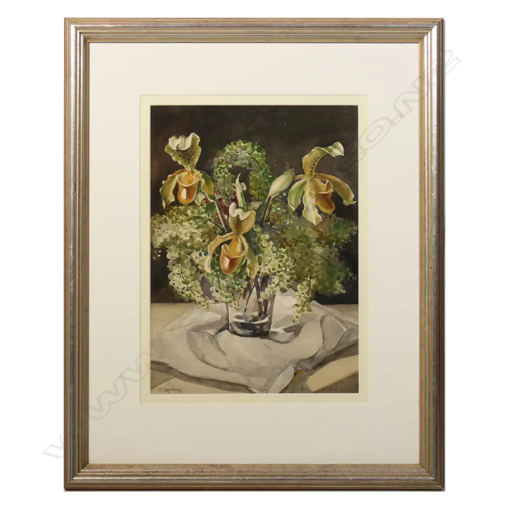 Ivy M. Copeland (NZ 1888-1961) 'Still Life Flowers', Image 1++