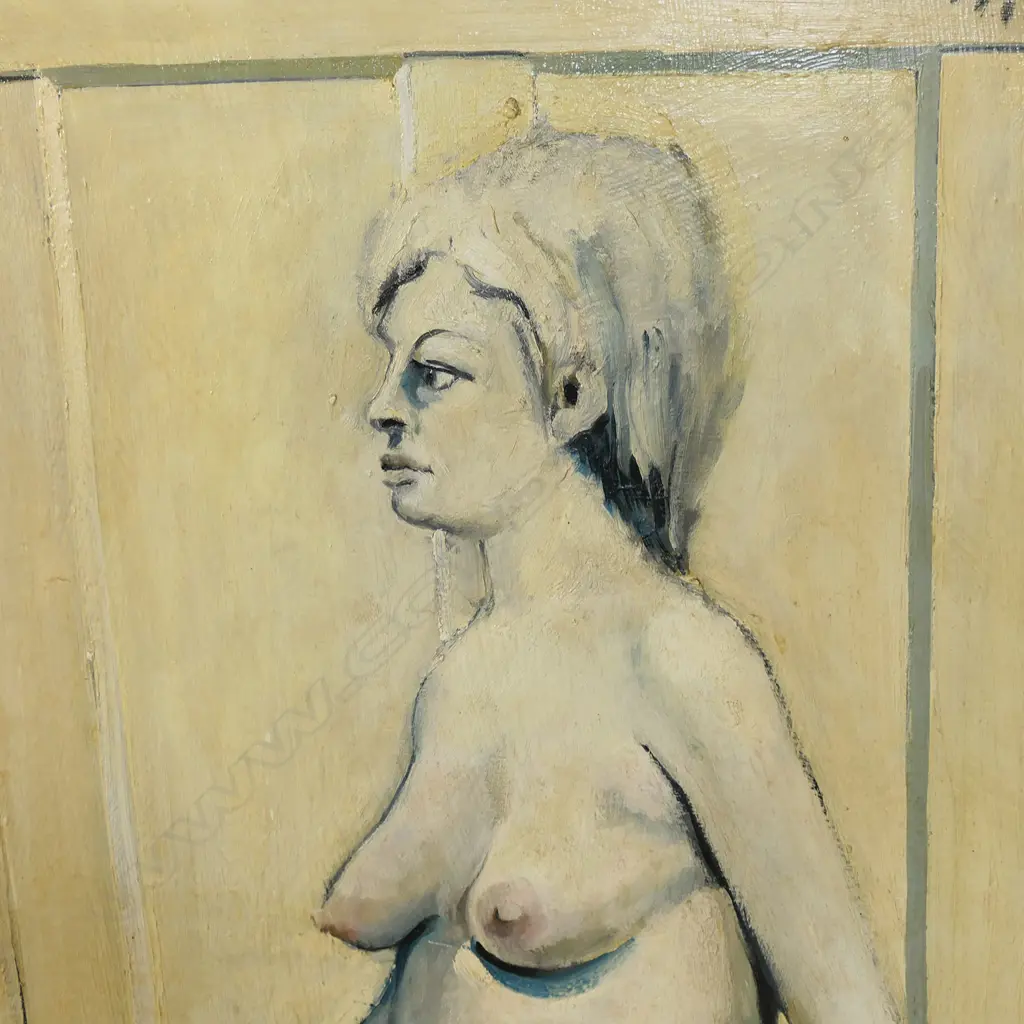 Trevor G Moffitt (1936-2006) 'Chris No. 1, Nude Portrait Series', Image 1++