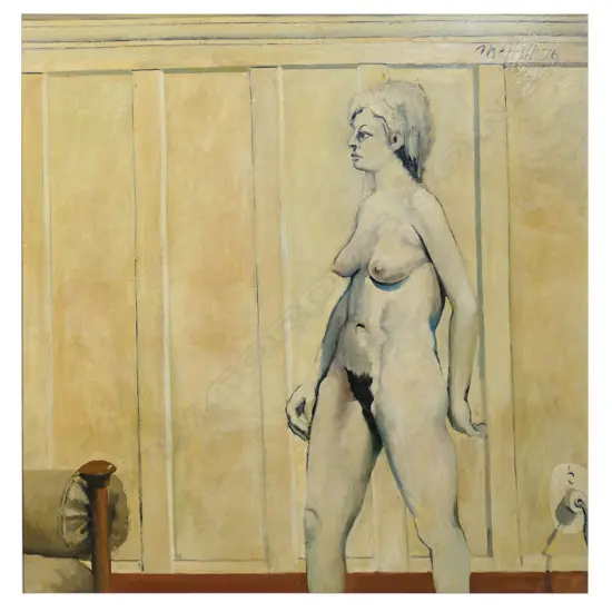 Trevor G Moffitt (1936-2006) 'Chris No. 1, Nude Portrait Series',