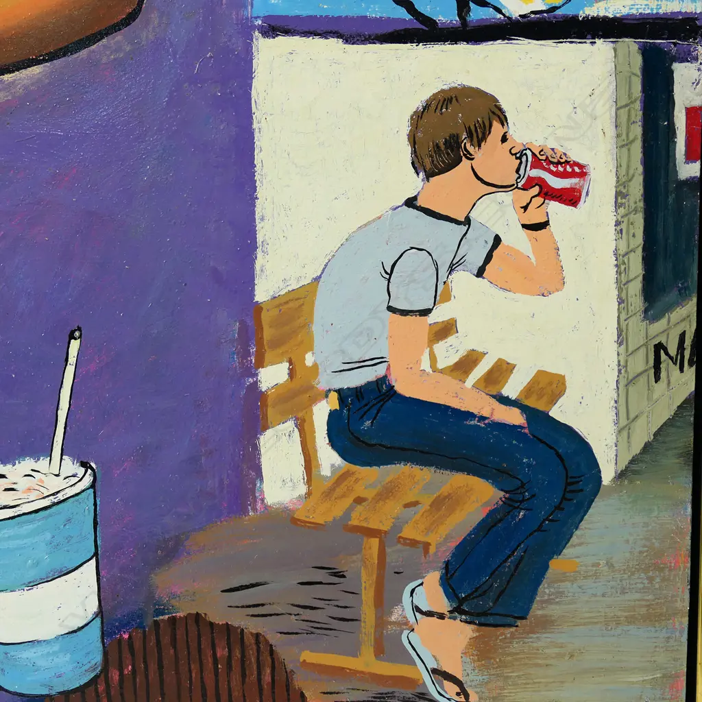 Dick Frizzell (b.1943) 'Big Guy', Image 1++