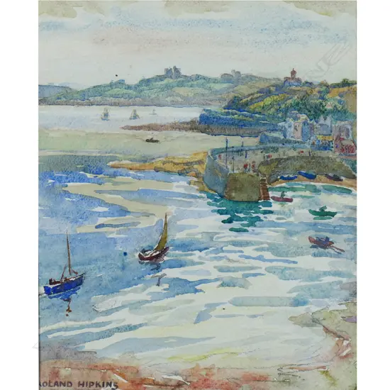 Roland Hipkins (UK 1894-1951) Cornwall,