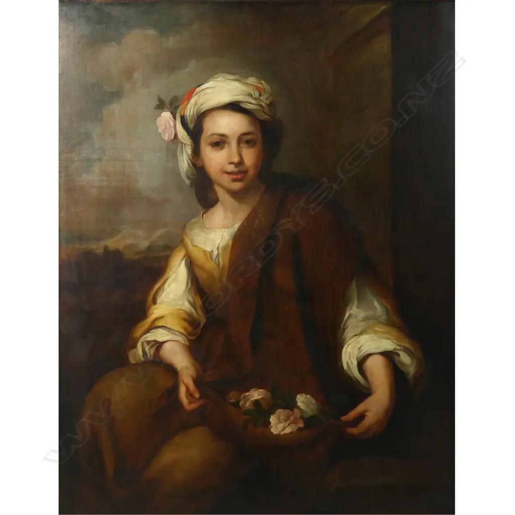 After Murillo 'The Flower Girl', Image 1++
