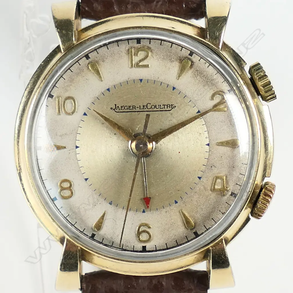 A c1940's/50's Jaeger-LeCoultre Memovox alarm gent's wristwatch, Image 1++