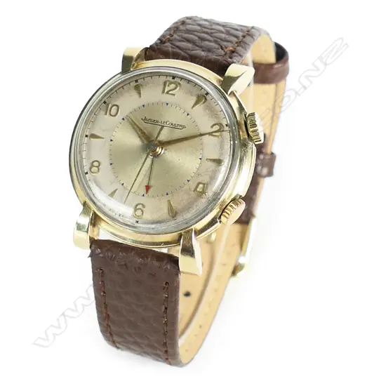 A c1940's/50's Jaeger-LeCoultre Memovox alarm gent's wristwatch,