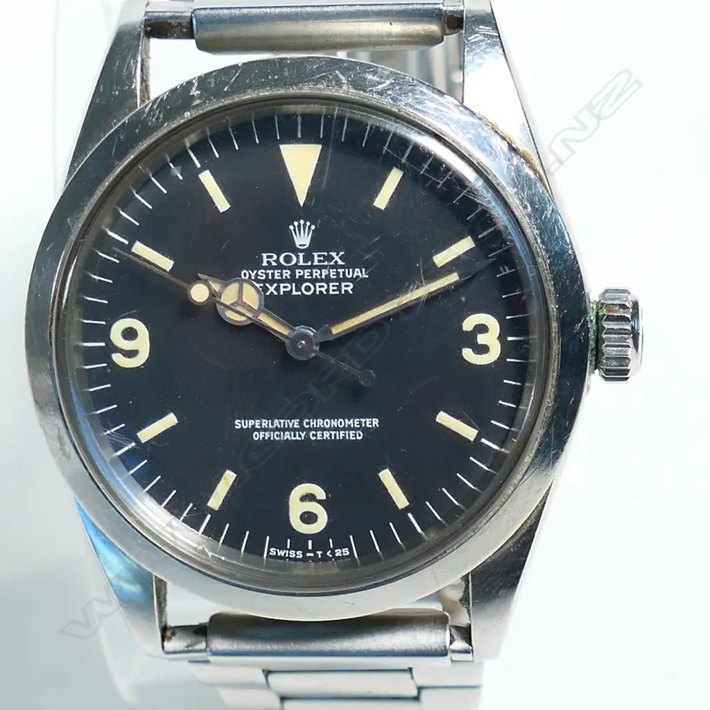 A vintage Rolex Oyster Perpetual Explorer, Image 1++