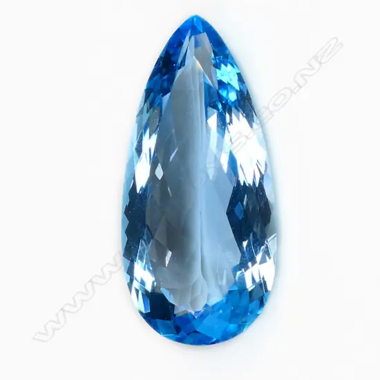 A 28.86ct unset Swiss Blue Topaz,