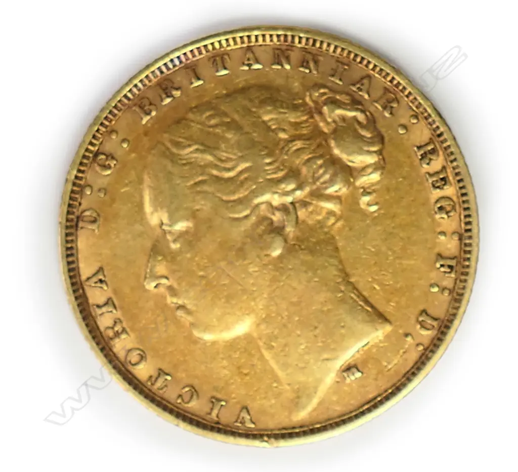 A Victorian gold sovereign, Image 1++