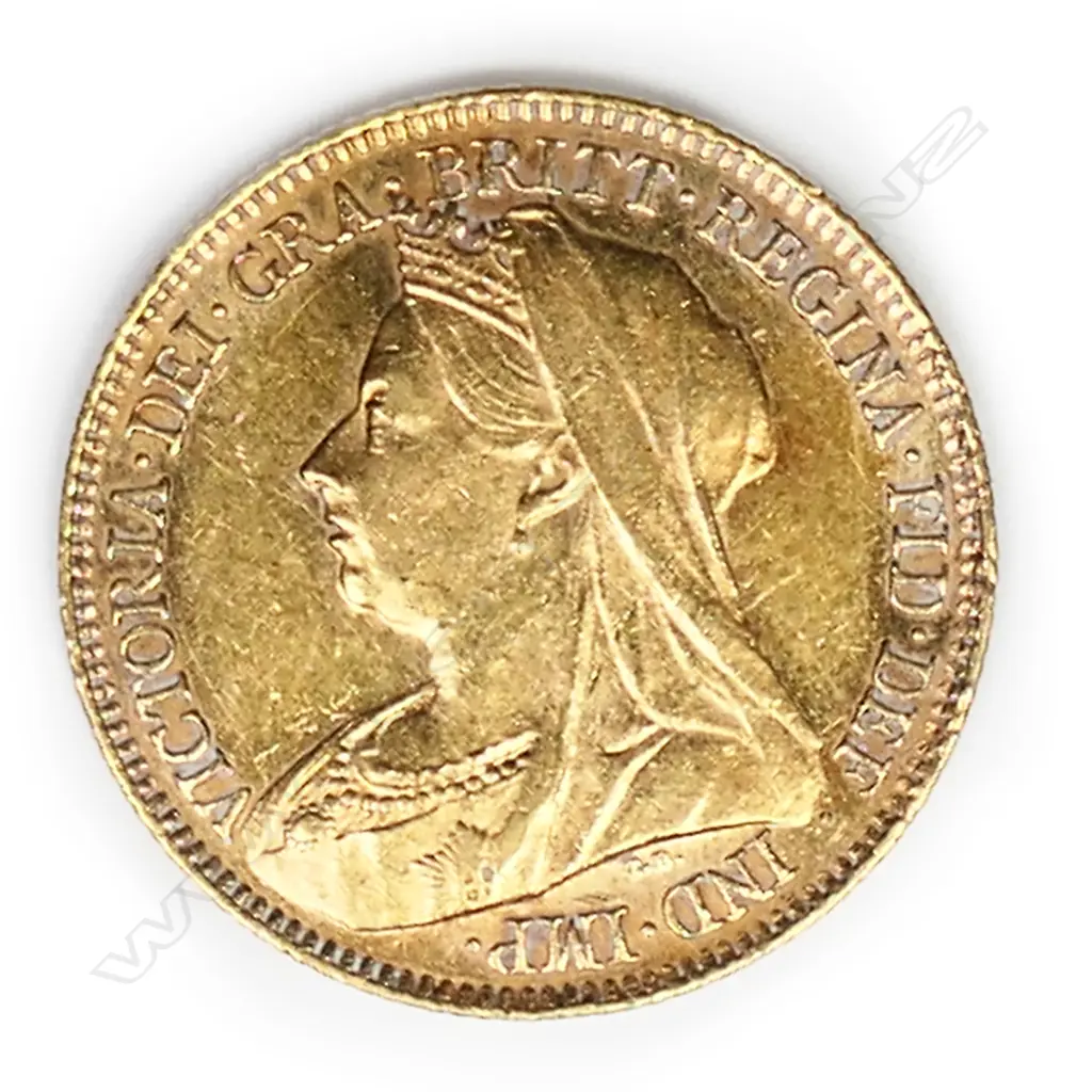 A Victorian gold half sovereign, Image 1++