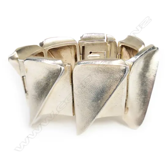Sterling silver Lapponia retro bracelet,