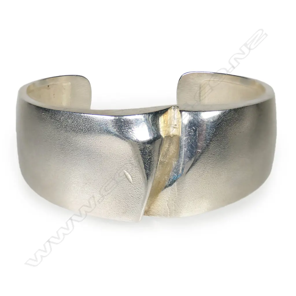 A sterling silver Lapponia retro cuff, Image 1++