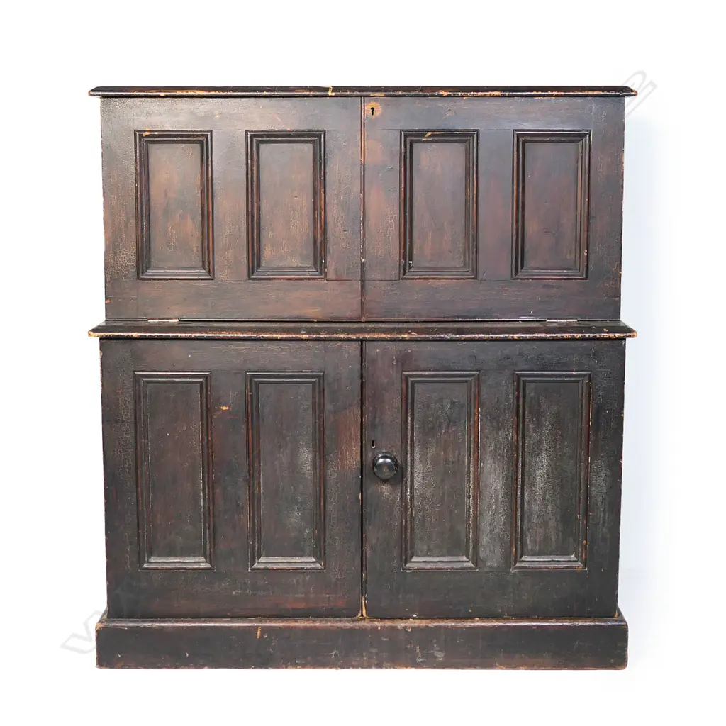 An unusual late Georgian/Victorian desk, Image 1++
