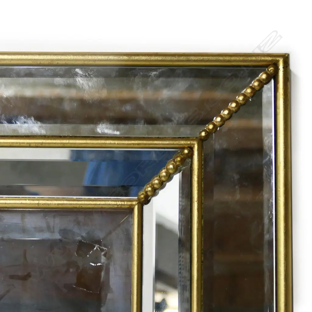 A large contemporary cushion mirror, Image 1++