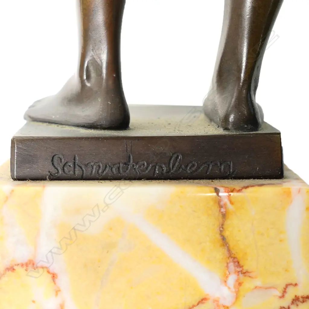 An early 1900s bronze figure ‘Epéiste’, Image 1++