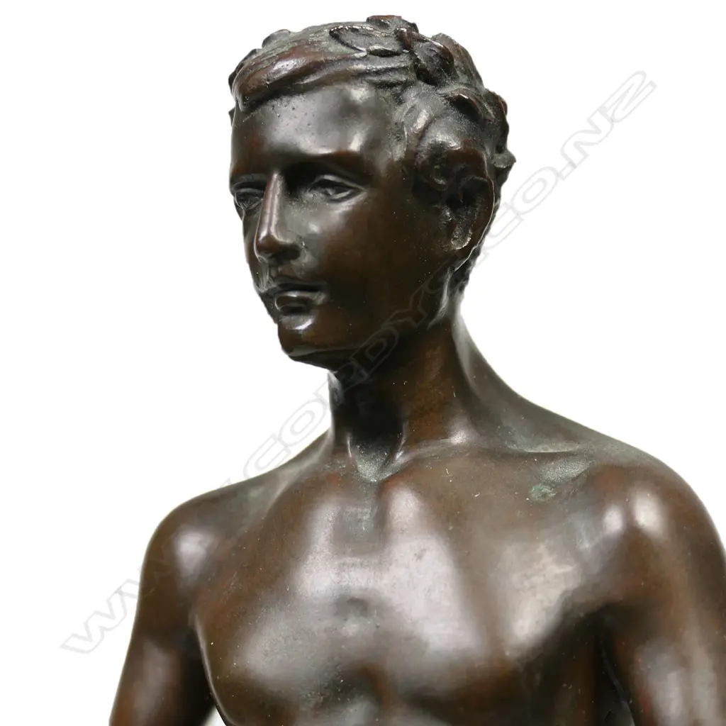An early 1900s bronze figure ‘Epéiste’, Image 1++