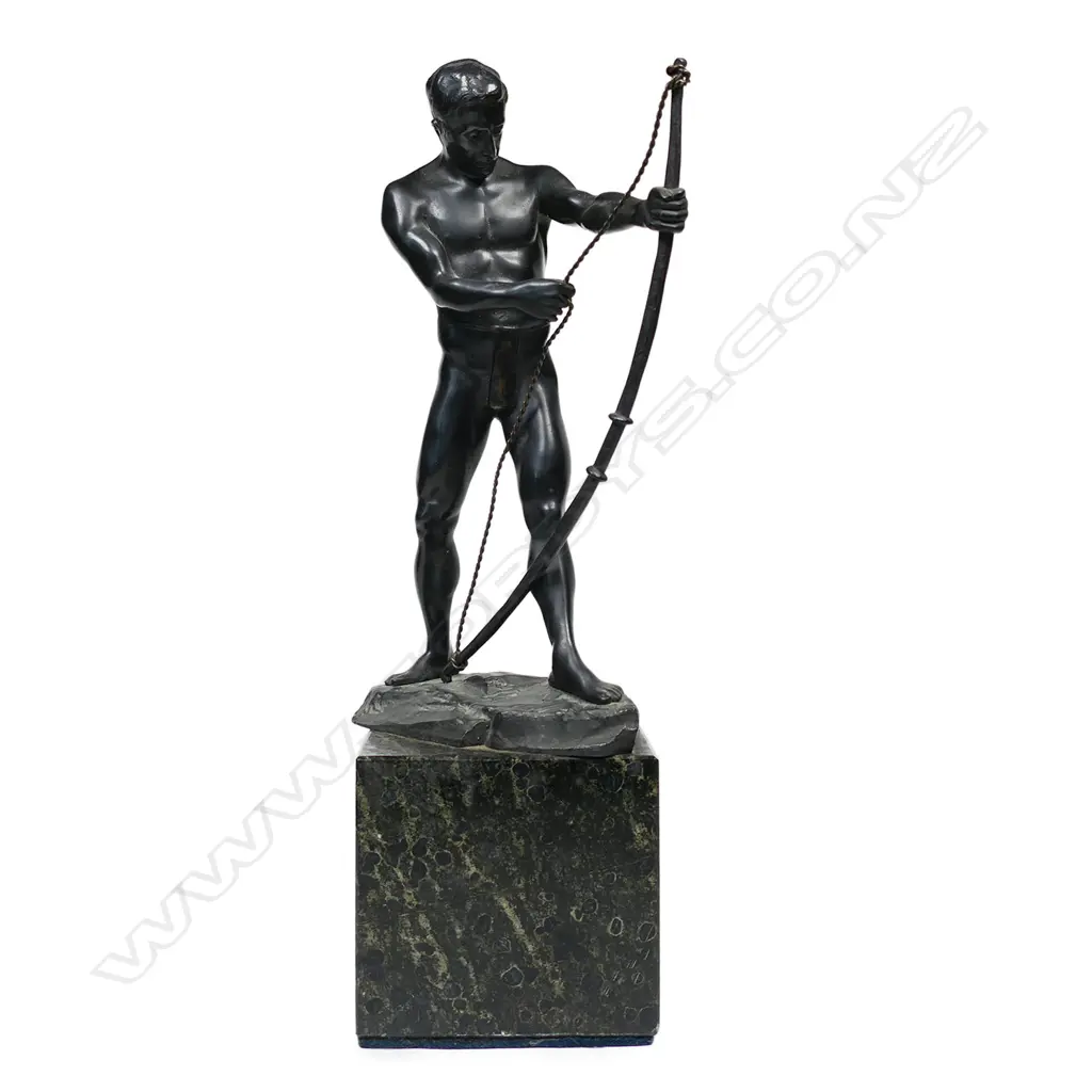 An early 1900s bronze figure, Image 1++