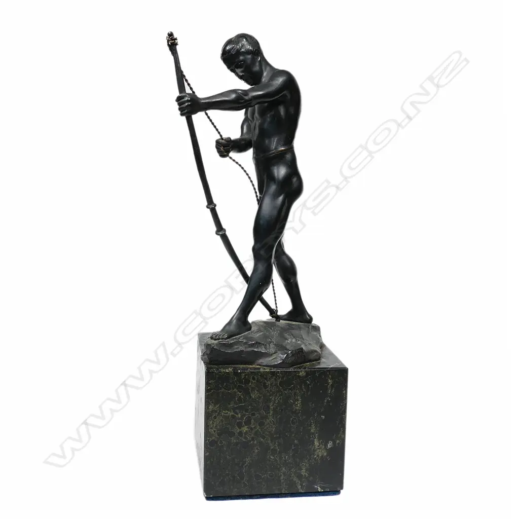 An early 1900s bronze figure, Image 1++