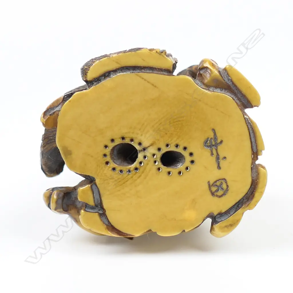 An ivory netsuke study as a Zodiac pyramid, Image 1++