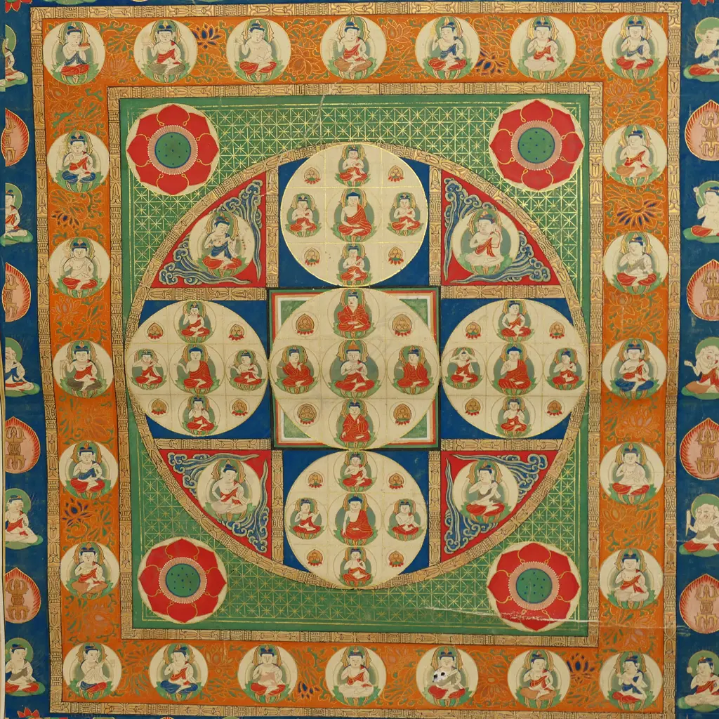 A large Japanese scroll, Image 1++