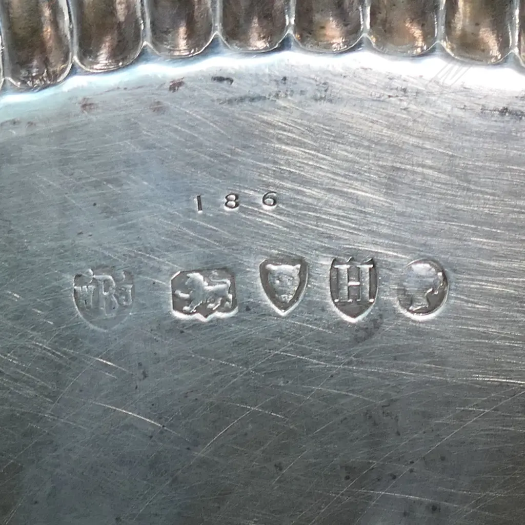 A large Victorian silver two handled tray, Image 1++